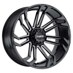 Tuff Wheels – T21 – Black – 24″x11″ -25mm – Summer Wheels – 2411T21-56135B87
